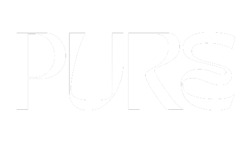 Pure Logo weiß